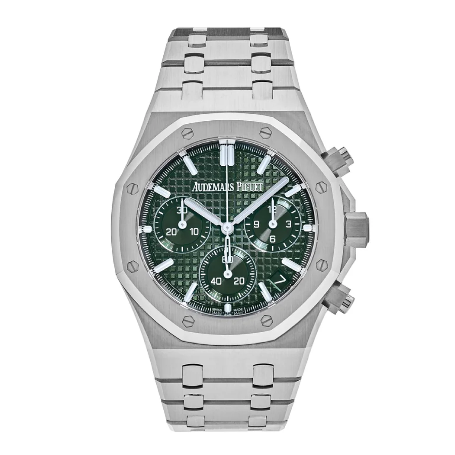 Audemars-Piguet-Royal-Oak-26240ST.OO_.1320ST.08-Green-Dial-Replica Audemars Piguet Royal Oak Offshore 26240ST.OO.1320ST.08 Green Dial - Image 1