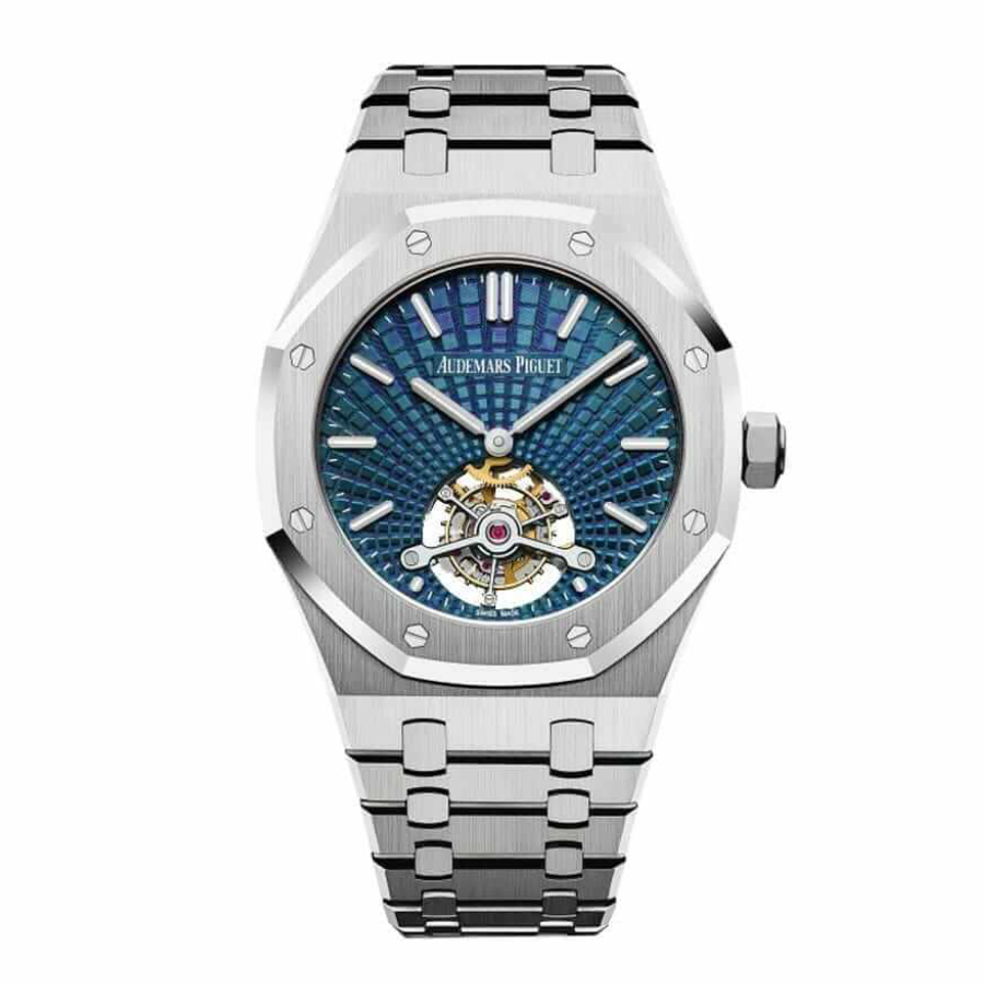Audemars-Piguet-Royal-Oak-Tourbillon-26522TI.OO_.1220TI.01-Replica-2 Audemars Piguet Royal Oak Tourbillon 26522CE Black Ceramic - Image 1