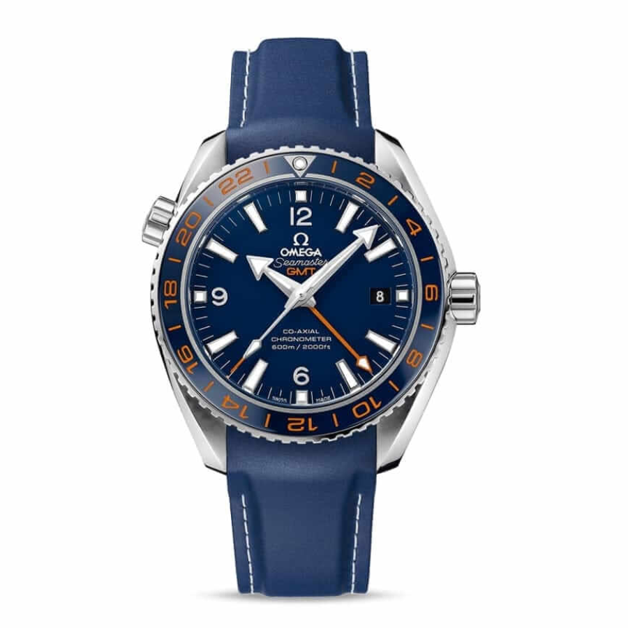 Planet-Ocean-Blue-Replica Omega Seamaster Planet Ocean Steel Co-Axial Master Chronometer Chronograph 232.32.44.22.03.001 Blue - Image 1
