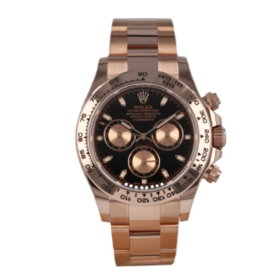 Rolex-Daytona-Cosmograph-116505-Everose-Gold-Black-Dial-Replica Rolex Daytona 116505 Everose Black Dial - Image 1