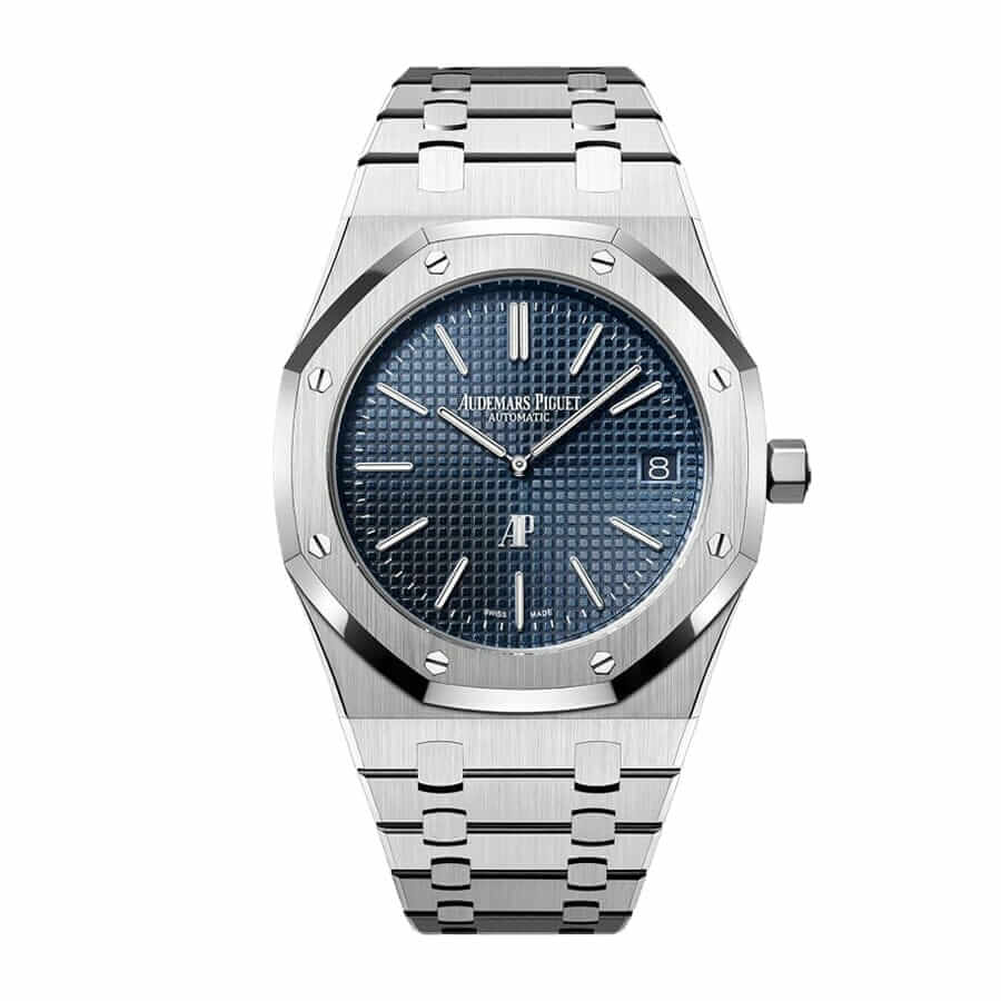 audemars-piguet-15202st_unitedluxury Audemars Piguet Royal Oak Jumbo Extra-Thin 16202ST.OO.1240ST.01 - Image 1