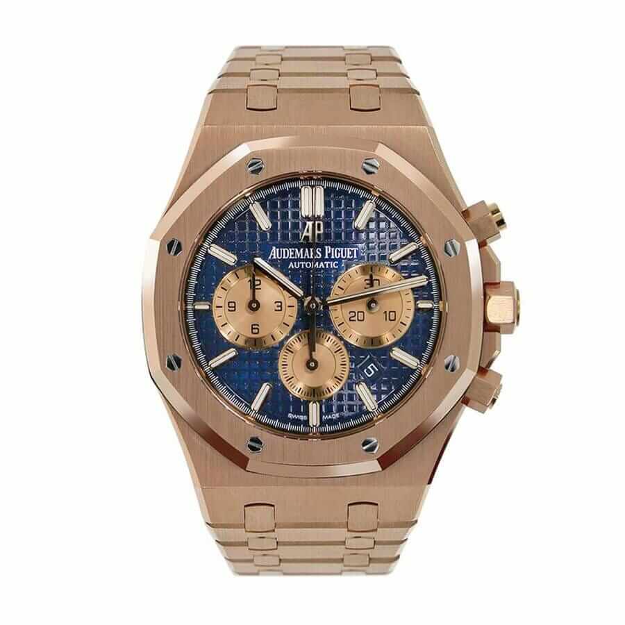 audemars-piguet-royal-oak-grande-tapisserie-dial-26331or-oo-1220or-01-replica Audemars Piguet Royal Oak Blue Dial 26331OR.OO.1220OR.01 - Image 1