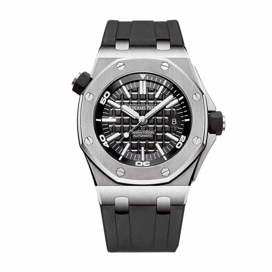 audemars-piguet-royal-oak-offshore-diver-black-dial-15710st-oo-a002ca-01-replica Audemars Piguet Royal Oak Offshore Diver 15710ST Black Dial - Image 1