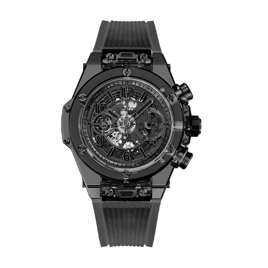 hublot-big-bang-unico-sapphire-all-black-watch-411-jb-4901-rt-1 Audemars Piguet Royal Oak Offshore 26405CE All Black - Image 1
