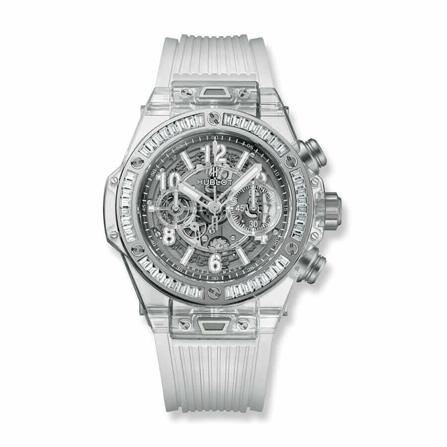 hublot-big-bang-unico-sapphire-baguettes-45mm-watch-411-jx-4802-rt-1904 Hublot Big Bang Unico Sapphire Diamond 411.JX.4802.RT.1904 - Image 1