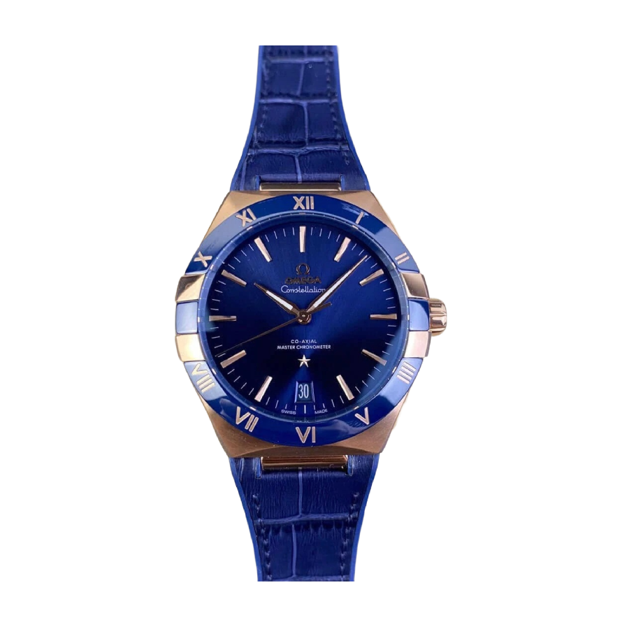 omega-constellation-blue-strap-replica-7 Omega Constellation Blue Strap 131.53.39.20.08.001 - Image 1