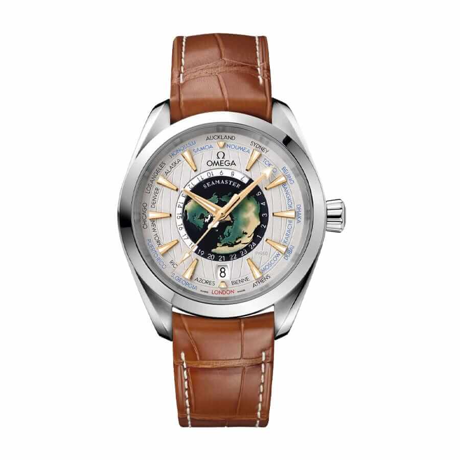omega-seamaster-aqua-terra-worldtimer-platinum-220-93-43-22-99-001 Omega Seamaster Aqua Terra Worldtimer Co-Axial Master Chronometer 220.93.43.22.99.001 - Image 1
