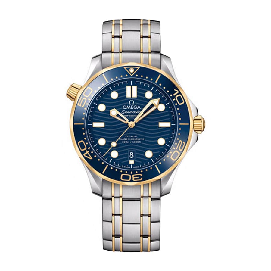 omega-seamaster-diver-300m-master-co-axial-steel-gold-210-20-42-20-03-001 Omega Seamaster Diver Master Co-Axial 210.20.42.20.03.001 - Image 1