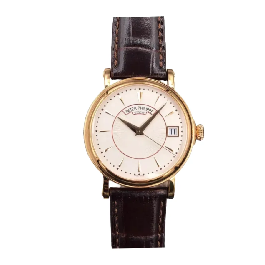 patek-philippe-calatrava-5153j-001-replica-87 Patek Philippe Calatrava 5153J-001 Yellow Gold Officer’s Case - Image 1