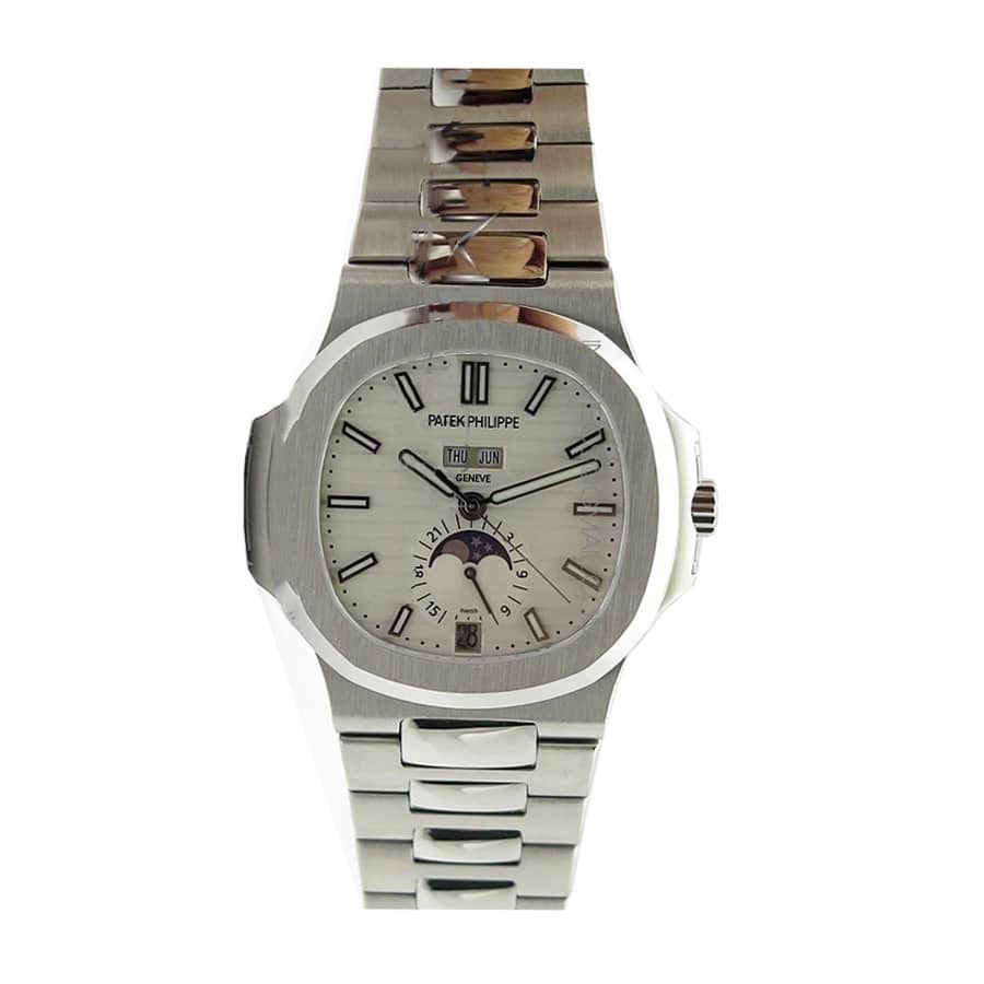 patek-philippe-nautilus-5726-v9f-best-edition-white-dial-replica Patek Philippe Nautilus Annual Calendar 5726 White Dial - Image 1