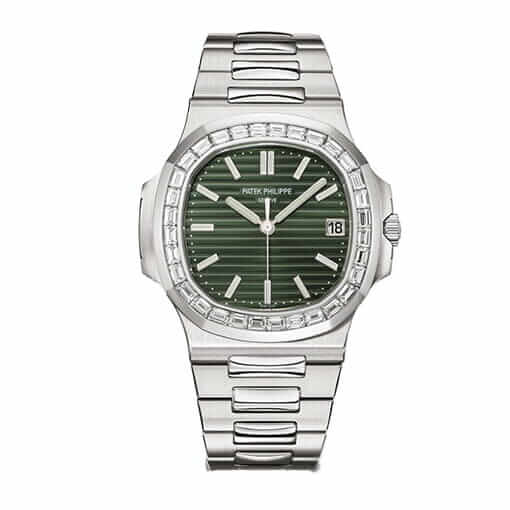 patek-philippe-nautilus-steel-5711-lue-dial-replica-510x510-1 Patek Philippe Nautilus 5711/1300A-001 Diamond Bezel - Image 1