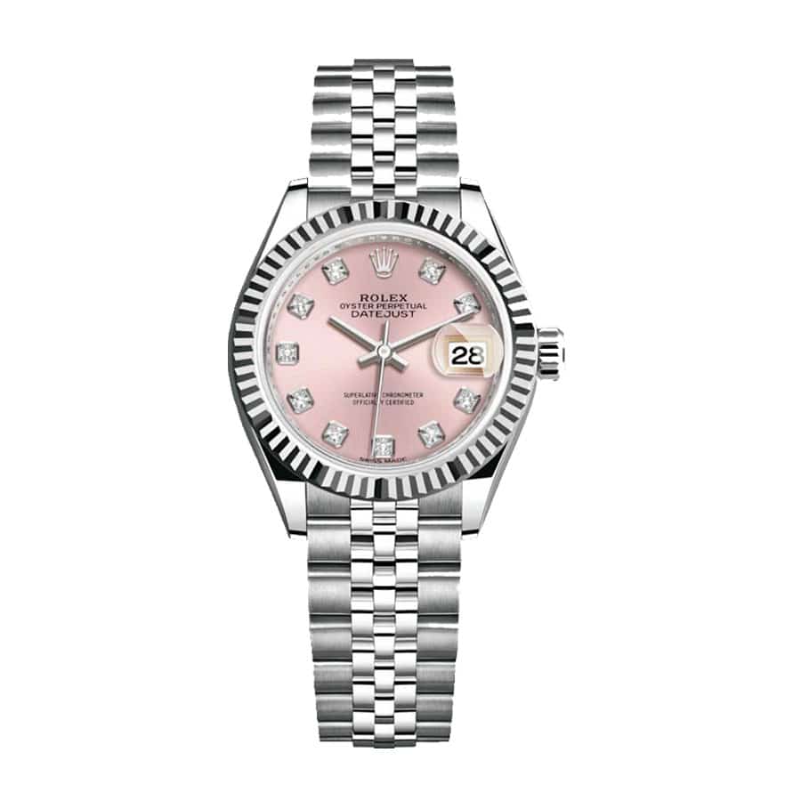 rolex-datejust-279174-28mm-steel-pink-dial Rolex Lady-Datejust 279174-0003 Pink Dial - Image 1