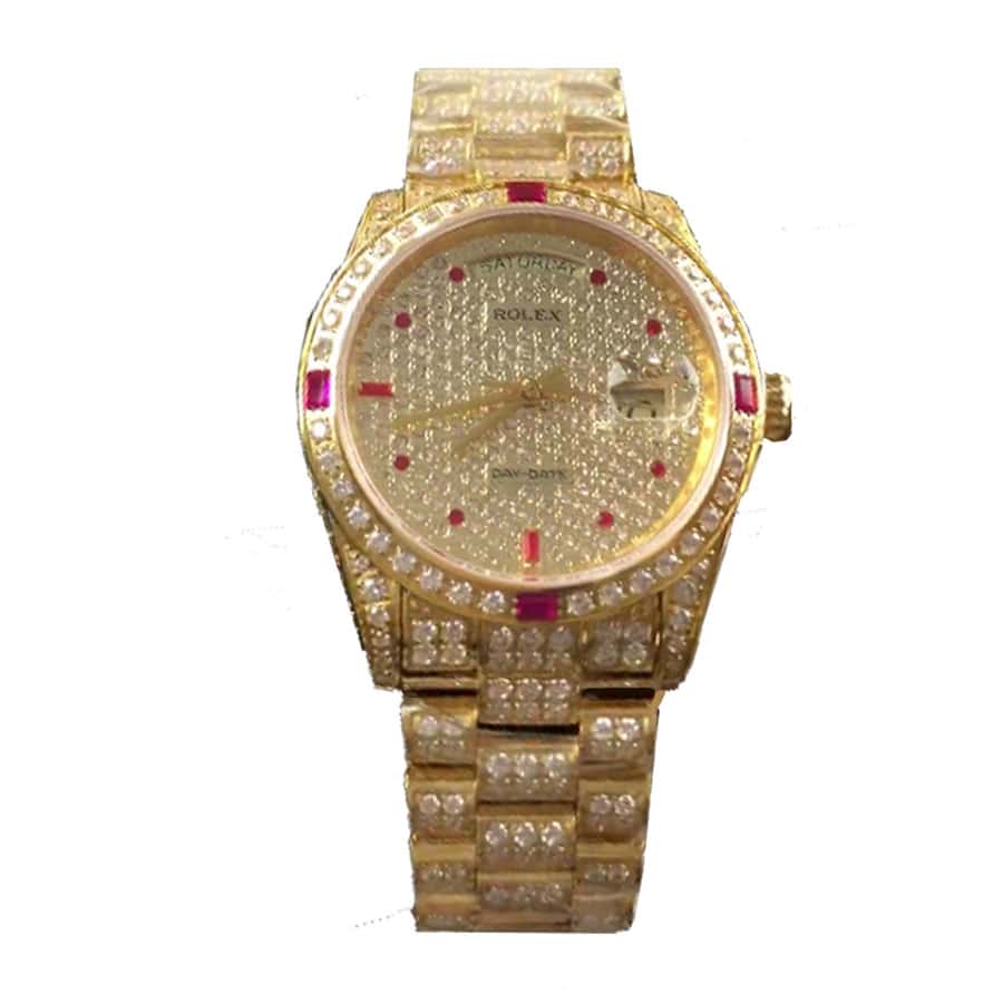 rolex-datejust-yellow-gold-diamond-dial-iced-out-116625-replica Rolex Yacht-Master 116625 Yellow Gold Diamond Dial Iced Out - Image 1