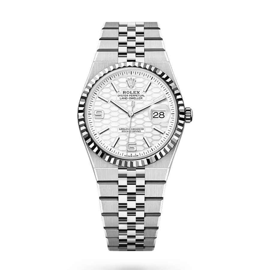 rolex-land-dweller-40-white-dial-replica-1 Rolex Land-Dweller 40 White Dial M127234-0001 White Dial - Image 1