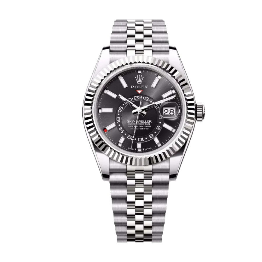 rolex-sky-dweller-326934-black-dial-jubilee-replica-1 Rolex Sky-Dweller 326934 Black Dial Jubilee - Image 1