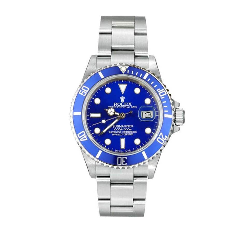 rolex-submariner-blue-dial-116619-replica Rolex Submariner Date 116619 Smurf Blue Dial - Image 1